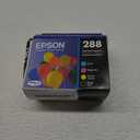 EPSON 288 DURABrite Ultra Ink Standard Capacity Black & Color Cartridge Combo Pack (T288120-BCS) Works with Expression XP-330, XP-430, XP-434, XP-340, XP-440, XP-446