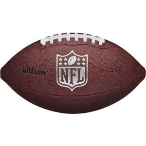 WILSON NFL Stride Football - Green, Official Size, 11 Inches, 1 Set, 1 Piece (Brown)