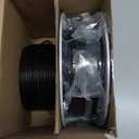 PLA Basic, Pre-Dried Filament with Quick-Swap Reusable Spool 2kg (4.4lbs), 1.75mm 3D Printing Filament, Compatible with Bambu Lab 3D Printers  Black + Black