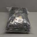 Babenest Spandex Folding Chair Covers Upgraded 10 PCS Universal Stretch Washable Fitted Chair Slipcovers Protector for Wedding, Holidays, Banquet, Party, Celebration (Grey)