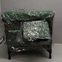 AllGuard Outdoor Heated Cat House (Small- S - 16.5"x12.6"x16.9", Forest Green)