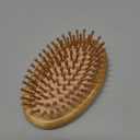 Bamboo Hair Brush(No handle), Massaging Scalp, Detangling Brush for Hair Growth for Women, Men &Kids, Eco-friendly Natural Wooden for All Hair Types