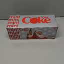 Diet Coke Soda Soft Drink Fridge Pack Mini Cans, 7.5 fl oz, 10 Pack, BBD: 01/26/2026