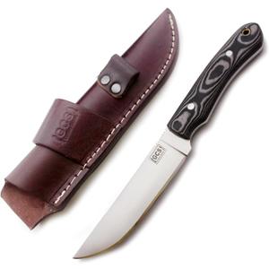 GCS Handmade Micarta Handle D2 Tool Steel Tactical Hunting Knife with leather sheath Full tang blade designed for Hunting & EDC GCS 307 GCS Handmade Micarta Handle D2 Tool Steel Tactical Hunting Knife with leather sheath Full tang blade designed for Hunting & EDC GCS 307