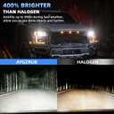 For 2015-2023 Jeep Renegade light Bulbs, 9008 High Low Beam H11 Fog Light Combo, 4PCS