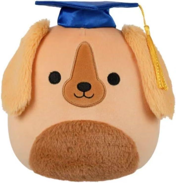 Squishmallows 2025 Original 8-Inch Graduation Squad Plush - Collectible Soft & Squishy Mini Stuffed Animal Toy - Add to Your Squad - Gift for Kids, Girls & Boys (Finley Irish Setter Dog)