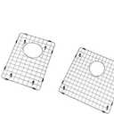 Starstar 60/40 or 40/60 Double Bowl Kitchen Sink Bottom Two Grids, Stainless Steel, 17" x 15",15" x 11", Big-16 7/8" x 14 7/8, Small- 14 7/8" x 10 7/8