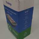 50 Pack (100-Piece) 24 oz Meal Prep Containers Reusable with Lids, Sturdy Leakproof & Food Safe, Microwave, Freezer, Dishwasher Safe Prep Containers, To Go Take Out Plastic Food Storage