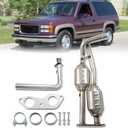 Catalytic Converter for Chevy Tahoe 1996-2000,K1500/C1500/C2500 1996-1999,Cadillac Escalade 1999-2000 5.7L,High Performance Exhaust Manifold (EPA Compliant)