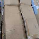 VEVOR Hydraulic Lift Table Cart, 330lbs Load Capacity 50 Inch Lifting Height, Manual Single Scissor Lift Table with Non-Slip Pad and 4 Wheels, Hydraulic Scissor Cart for Material Handling, Orange