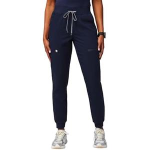 Fabletics Women's Active Scrub Jogger - MotionTech, Pocket-Packed, Lightweight, Wrinkle-Resist, Semi-Slim Fit, XL