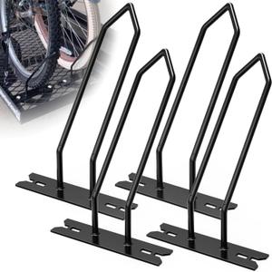 CC-125 Cargo Box Bike Rack Adapter, Hitch Bike Rack Adapters Bike Wheel Holders for Cargo Carrier on Camper Travel Trailer, Fit for All Types of Bikes with Tires Width Less Than 2-1/4"