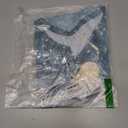 Zeagoo Womens Summer Tops Casual Short Sleeve V Neck Shirts Business Dressy Work Blouses (Blue, XL)