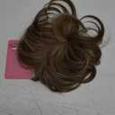REECHO Hair Topper, Short Wiglet Hair Topper for Women with Thinning Large Coverage Synthetic Top Crown Hairpiece for Women - Dark Blonde