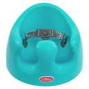 Nuby My Floor Seat - Portable Baby Chair with Soft Foam Cushion, Safety Harness, and High Back Design - 4+ Months - Aqua