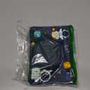 for iPad mini 7 A17 Pro 2024, for iPad mini 6 Case 8.3 Inch Boys Cute Astronaut Cover Kawaii Spacemen Cool with Rotating Stand + Strap Soft Silicone Funda for iPad mini 7th/6th Gen Cases