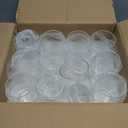 SUPMIND 12pcs Clear Cylinder Vases for Centerpieces, Glass Flower Vases for Wedding Decorations and Home Decor, 6 Inch Glass Hurricane Candle Holder for Table Shelf
