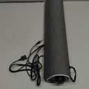 SOULION R50 Bluetooth Computer Speakers, 3.5mm PC Sound Bar for Desktop Monitor, Wired USB Powered & Colorful LED Lights with Switch Button, Surround Sound Soundbar PC Spearkers for Computer (Dark Grey)