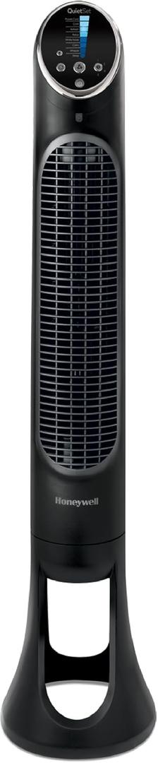 Honeywell QuietSet Whole Room Tower Fan, Oscillating Tower Fan with Remote, Black, HYF290B, 40 Inches