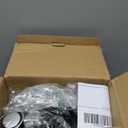 Bonsenkitchen 4-in-1 Immersion Blender Handheld with Food Processor, 12 Speeds Hand Blender with Turbo Mode, Stainless Steel Blade, Egg Whisk, Beaker & Chopper Bowl, Stick Mixer for Smoothie, Puree