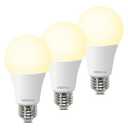 DEGNJU A19 LED Soft White 2700K Light Bulbs, 100 Watt Equivalent LED Bulbs, Non-Dimmable, 1500 Lumens, 13W Warm White LED Bulbs for Bedroom Living Room, 3 Pack