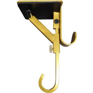 Christmas Stocking Holder - Decorative Fireplace Stocking Hanger, Metal Mantel Hook | Non-Slip Decoration Display Stand, Rustic Holiday Sock Display, Indoor Hanging Rack for Family Stockings,