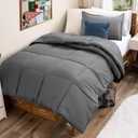 Bare Home Comforter Set - 1800 Ultra Soft (Twin/Twin XL, Grey)