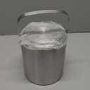 Olmaanseta Small Ice Bucket with Lid and Tongs,1.3L Portable Mini Double Walled Ice Cube Bucket for Cocktail Bar Stainless Steel Cute Insulated Ice Buckets for Parties