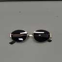 ivho 2025 Trendy Oval Sunglasses - Stylish Polarized Shades for Everyday - Retro Metal Frames