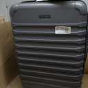 LIGHT FLIGHT Luggage Sets 3 Pcs Suitcase with Wheels,20"/24"/28",Gray