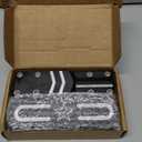 Tmipakioy Aluminum Left and Right Tie Rod Sleeves Tie Rod Brace Protector Set Tie Rod Bar Cover Compatible with for Ford Bronco 2 Door 4 Door 2021 2022 2023 2024 (Non Hoss 3.0)