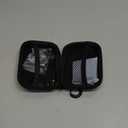 PQRQP 3 in 1 Microphone for iPhone/Android/Camera, Wireless Microphones, 328ft Transmission, 18H Battery Life, Mini Microphone for Record Interview, Vlogs, Tiktok (Ebony Black)