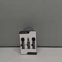 2 Pack Wireless Lavalier Microphone for iPhone iPad and Android Phone, Lapel Mic Plug and Play Wireless Mic Noise Reduction Mini Microphone for Video Recording Interview Podcast Vlog YouTube Tiktok (Mic 2 (2 TX + 1 RX))