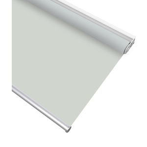 HOMEBOX 100% Blackout Cordless Roller Window Shades, Window Blinds with Thermal Insulated, UV Protection Waterproof Fabric, roll up and Down Blinds for Home and Office (Black - 55" W x 72" H) Grey