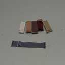 8 Pack Stretchy Solo Loop Band Compatible with Apple Watch Bands for Women Men 40mm 38mm 41mm 42mm, Nylon Braided Strap for iWatch Series 11 10 9 8 7 6 SE 5 4 3 Ultra 3 Ultra 2 (Black/Starlight/Pink/Cactus/Milk Tea/Smoke Violet/Blue Gray/Wine)