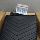 Elsetyler Cargo Liner for 2021 2022 2023 2024 2025 Q7 - Black TPO All Weather Heavy Duty Waterproof Rear Cargo Tray Trunk Floor Mat Protector Compatible with 2017-2025 Audi Q7