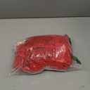 Sexy Sparkly Jumpsuits for Women Formal Elegant Mock Neck Shiny Long Straight Pants Rompers Cocktail Party Outfits (Large, Red)