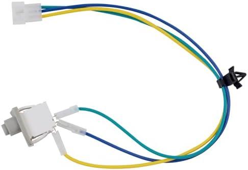 8283288 Dryer Door Switch with Wire, Compatible with Whirlpool Dryer, WPW10318609 W10318609 8574875 W10128087 8283288 4165281 4371407 8519323 865677