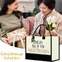 Gifts for Grandma Grandma Christmas gifts Canvas Tote Bags for Women - Fun (Abuelabag)