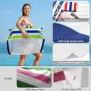 Jasonwell Inflatable Pool Hammock Float - 2 Pack Water Hammock Pool Floaties Multi-Purpose (Saddle Lounge Chair Drifter) 4 in 1 Lake Beach Floating Loungers Swimming Pool Floats Toys for Adults,  Blue&Red - 2pk