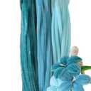 300pcs Caribbean Blue Pipe Cleaners - Fluffy Craft Pipe Cleaners in 3 Shades for Arts & Crafts, Perfect for Flowers, Animals & Decorations (12 x 0.24 inches)
