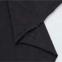 Organic Cotton Black Knit Jersey Fabirc by The Yard Light Weight Cotton t-Shirt Knit Fabric Soft Good for T-Shirt Tank or Underware Vest Baby's Cloth Dust Cover DIY Fabric(Black 1Y)