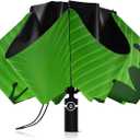 ALAZA Folding Umbrella Compact Travel Umbrella Automatic Open Close for Rain Windproof Sun Umbrellas