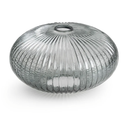Smoky Glass Lamp Cover Replacement with 1.65 Inch Fitter, 12 Inch Diameter, E26 Base 1-5/8 Inch Fitter, Glass Lampshade for Pendant Light