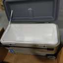 Igloo Maxcold Glide 110Qt Wheeled Cooler | Insulated Hard Shell Ice Chest, Sandstone 168-Can