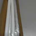 Mcrbeay Shower Curtain Rod, 1" Diameter Heavy Duty Tension Shower Rod, Non Slip Adjustable 28-74 inch No Drill Shower Curtain Rods Spring Tension For Bathroom, Shower Stall, No Rust, White