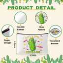 Kacctyen Pickle Gifts for Women Pickle Canvas Tote Bags Portable Cosmetic Bags Makeup Zipper Pouch and Canvas for Woman Daughter Sister Teenagers Friend Shopping Gym