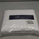 Duvet Cover Queen Size Set - Extra Soft Queen Duvet Cover 90" x 90" with 2 Pillow Shams - Hotel Luxury, Easy Care and Fade Free w/ Zipper Closures & Ties - All Season, Comfy, Cozy & Breathable, No comforter (White)