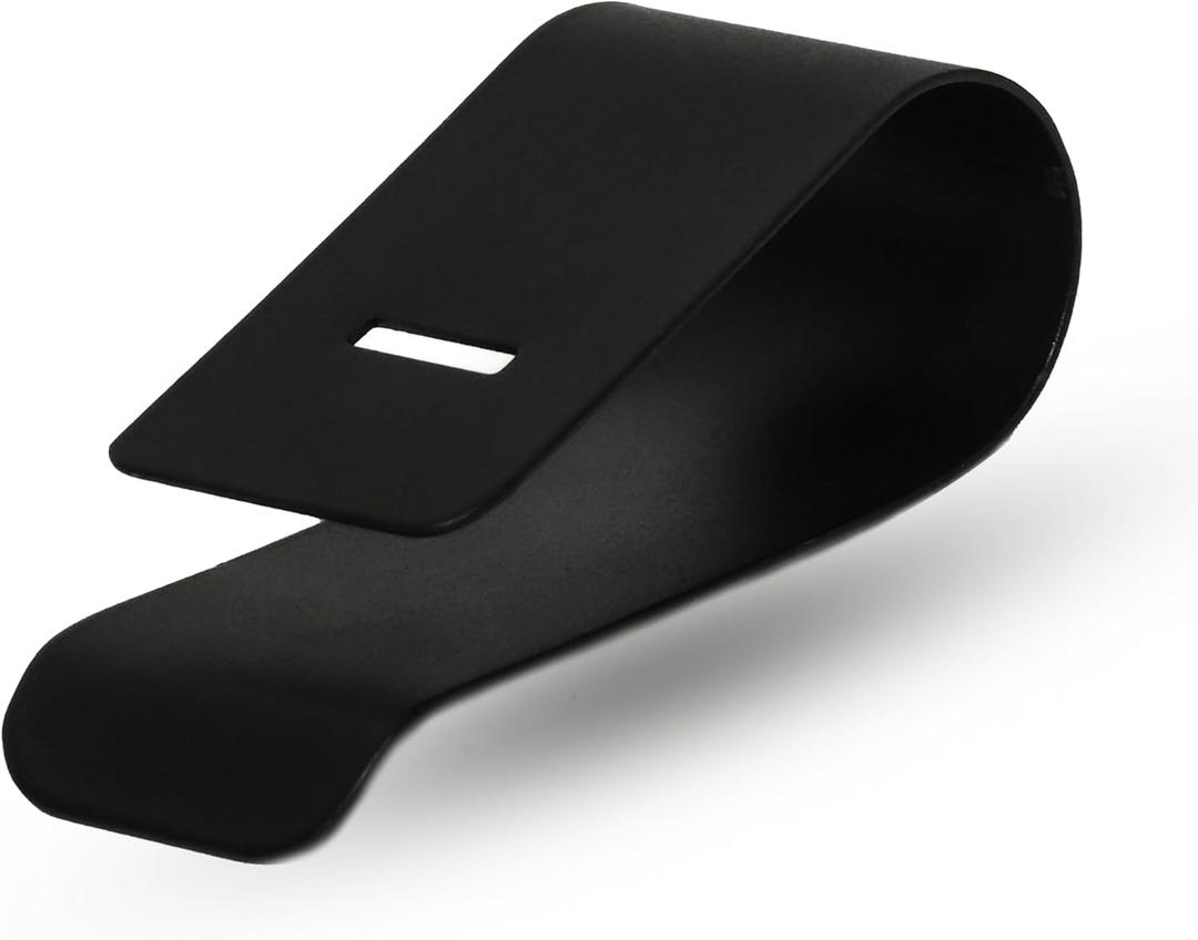Ramtech Sun Visor Clip Car Mount for Radar Laser Detector, Compatible with Escort Solo 4 5 S2 S3 S4 RD-5110 C65 Redline S55 SC55 X70 X80, SVCM