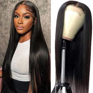 22 Inch Straight Lace Front Wigs Human Hair 4x4 Lace Closure Wigs for Black Women 200 Density Wear and Go Glueless Wigs Human Hair
